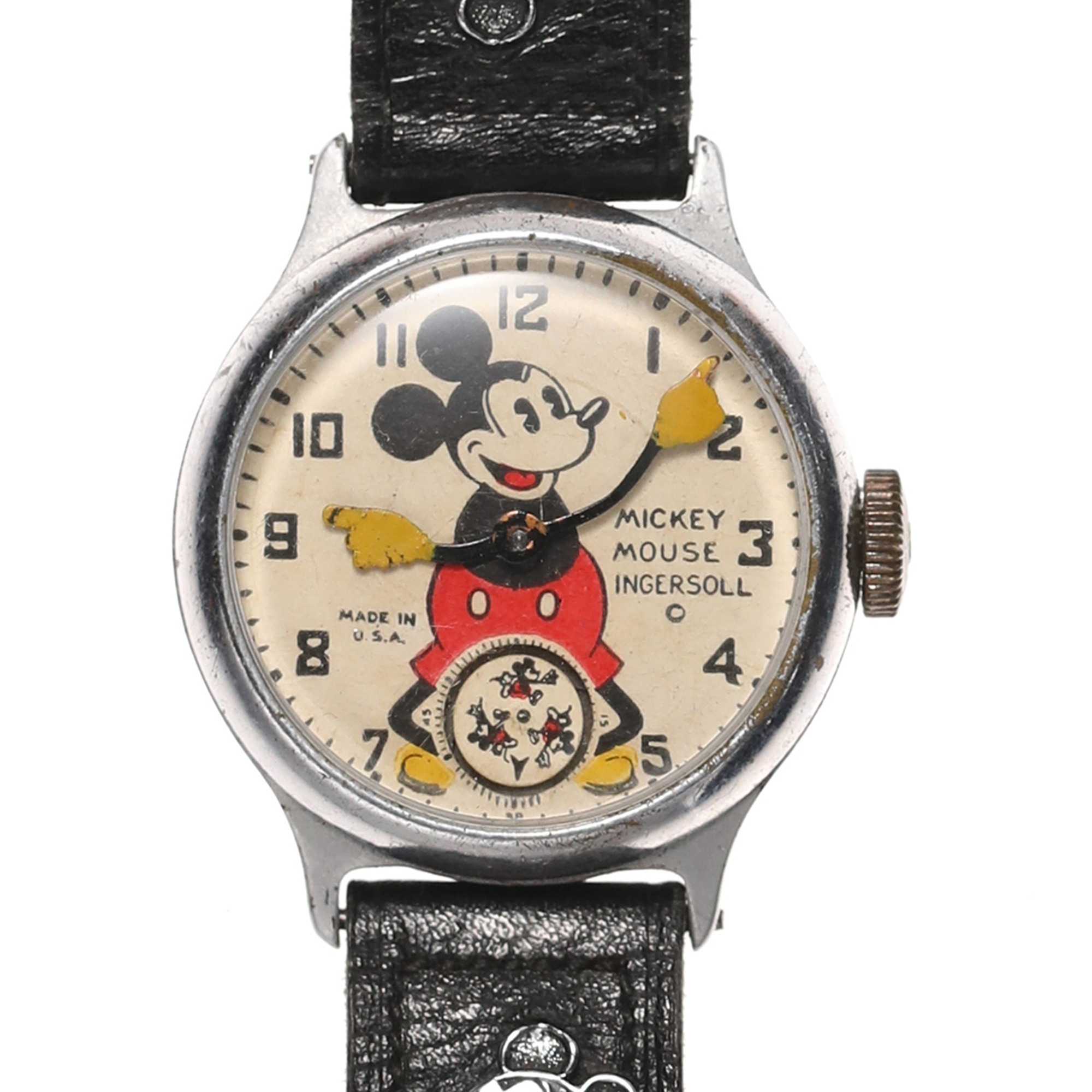 Ingersoll Mickey Mouse Wristwatch with Original Strap