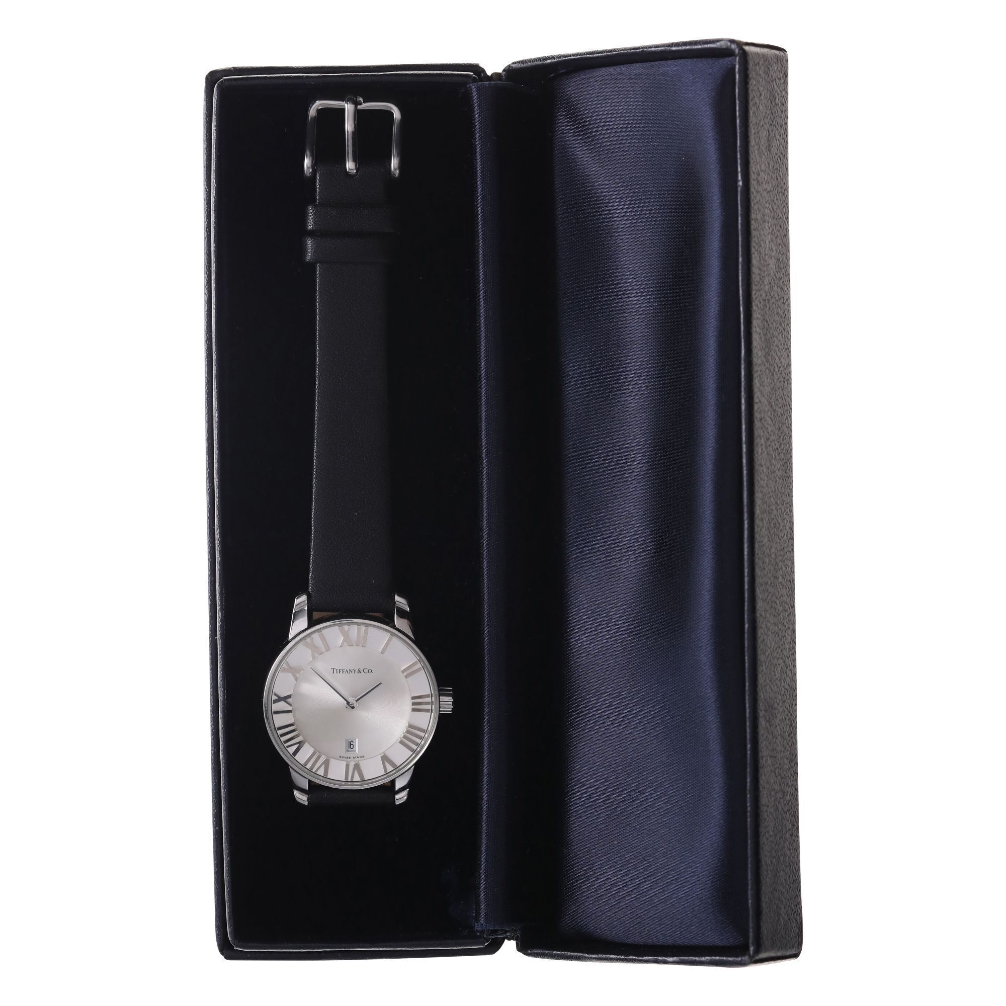Tiffany & Co Atlas Stainless Steel Quartz Wristwatch with Date - 2
