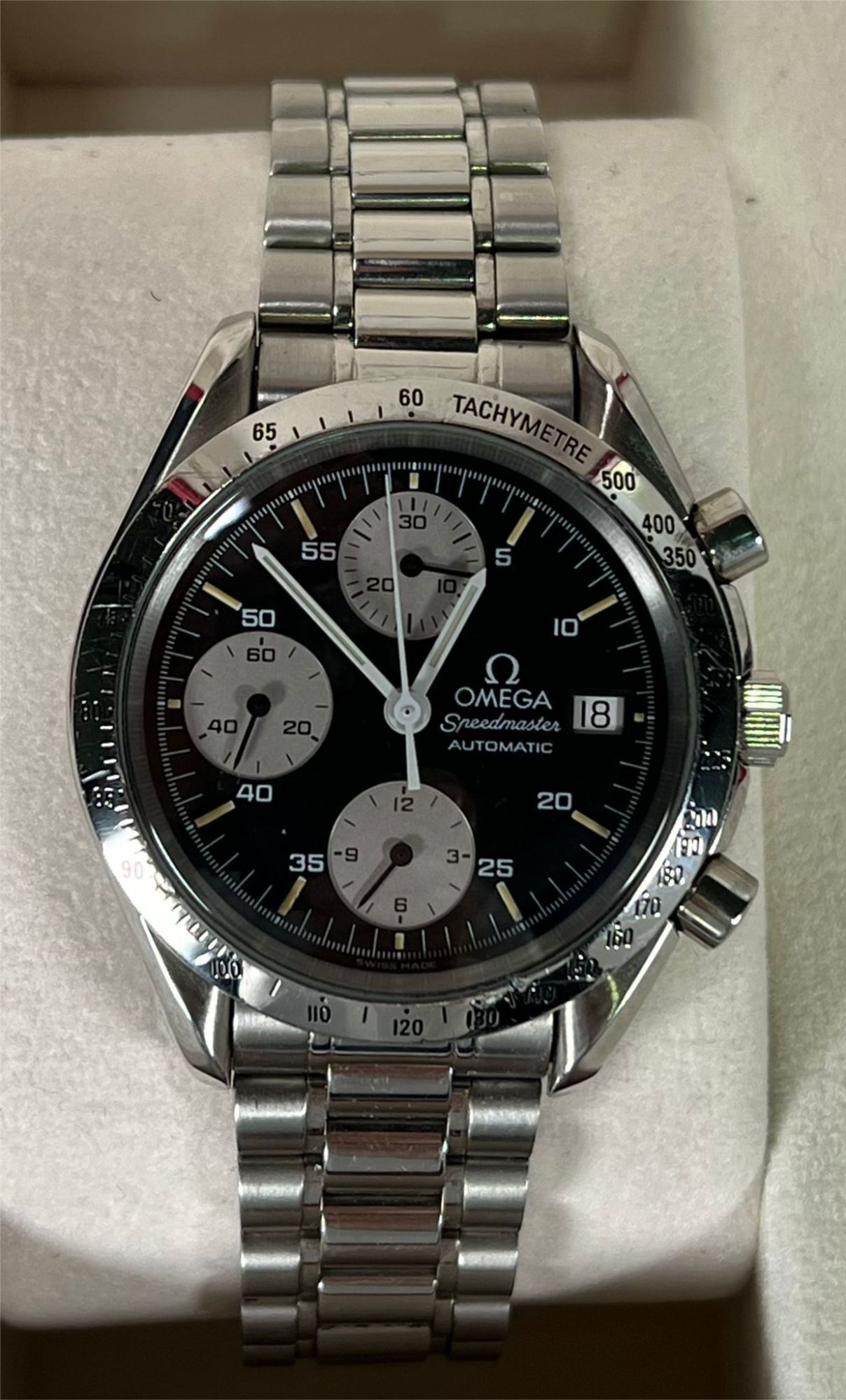 Omega Speedmaster Automatic Chronograph Wristwatch