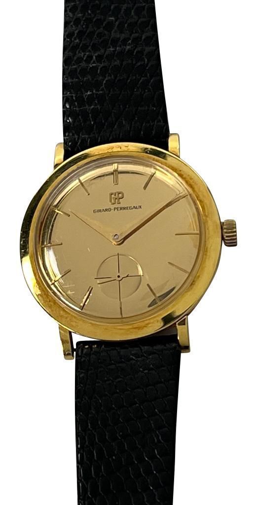 Girard-Perregaux 18K Yellow Gold Men's Dress Watch