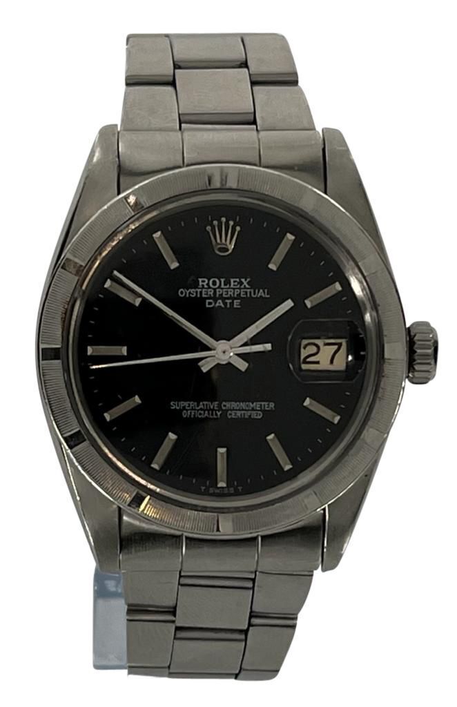 Rolex Ref. 1501 Stainless Steel Date Model Wristwatch