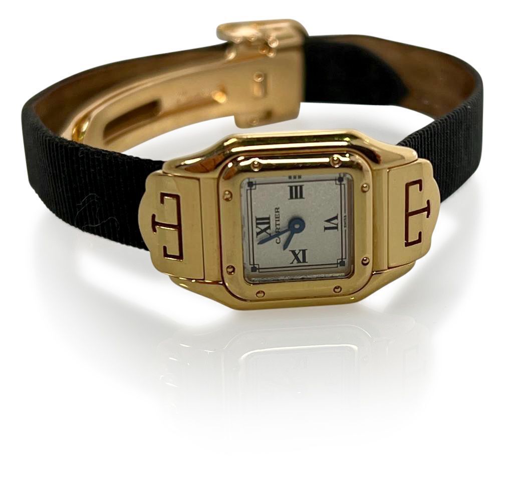 Cartier 18K Gold Panthere Ref. 1130 Ladies Wristwatch