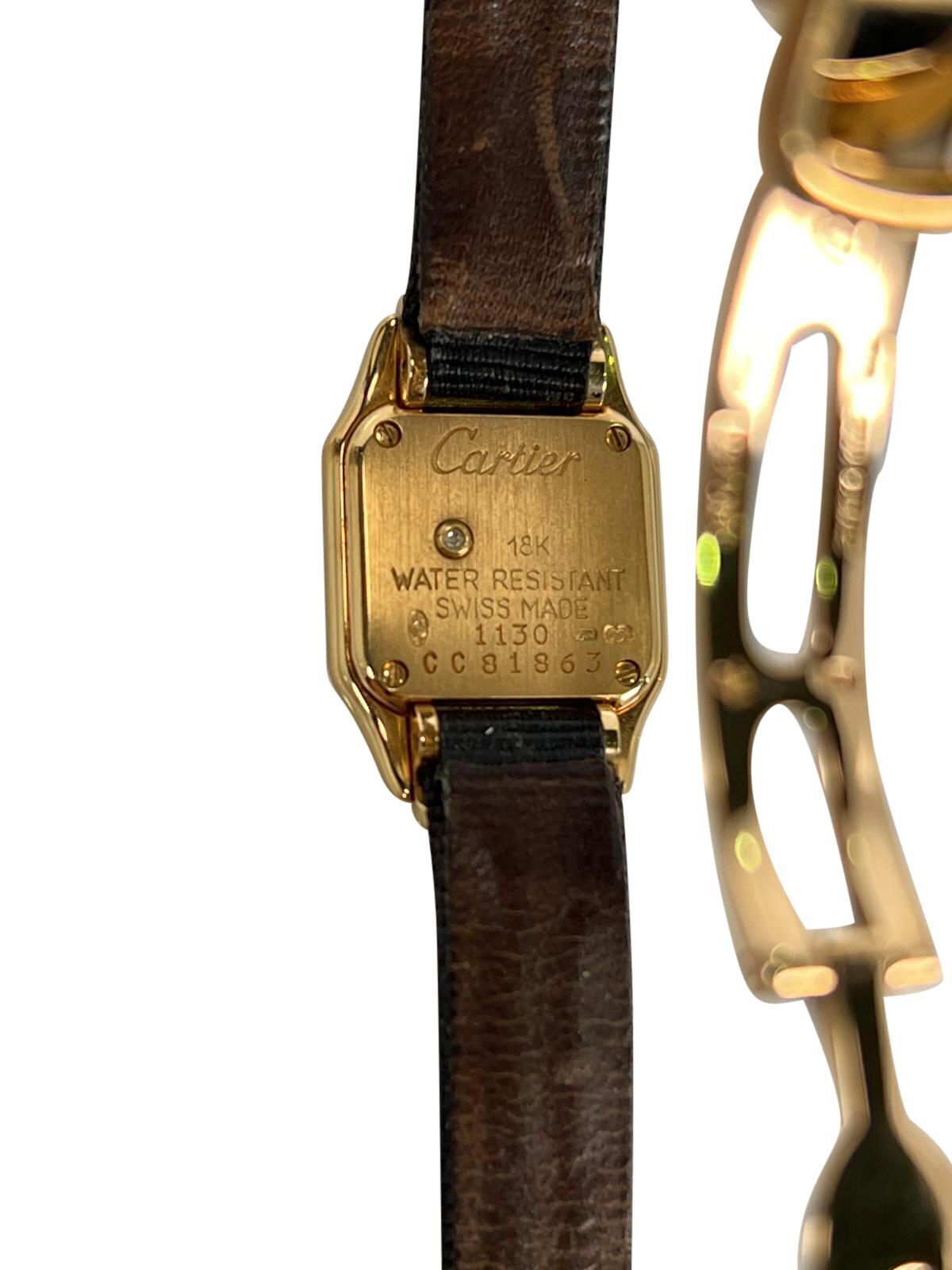 Cartier 18K Gold Panthere Ref. 1130 Ladies Wristwatch - 6