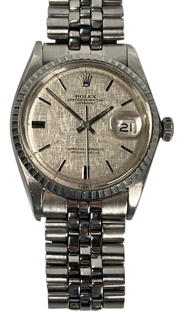 Rolex Ref. 1603 Stainless Steel Datejust Men's Wristwatch