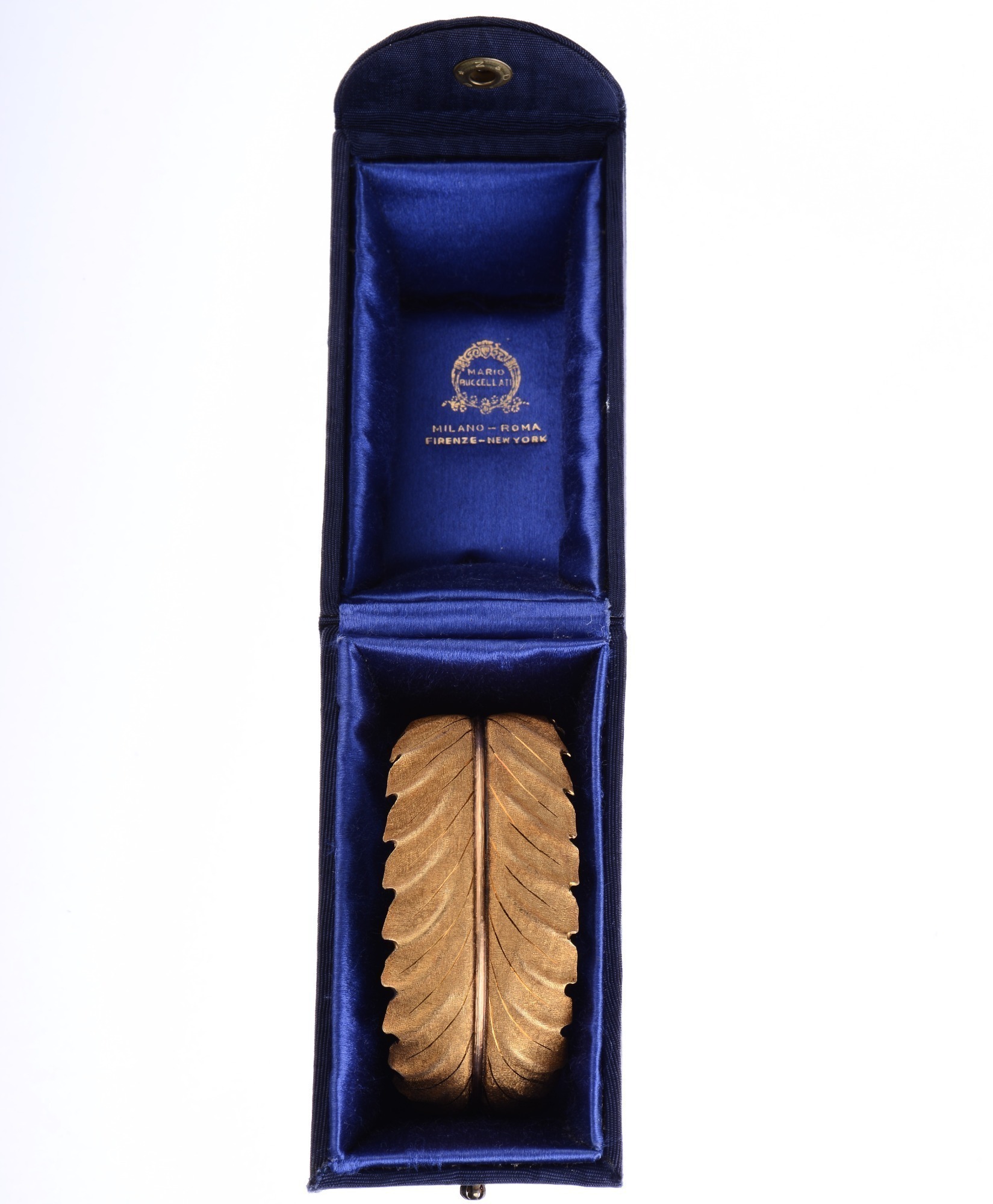 Mario Buccellati 18K Gold Leaf Bracelet