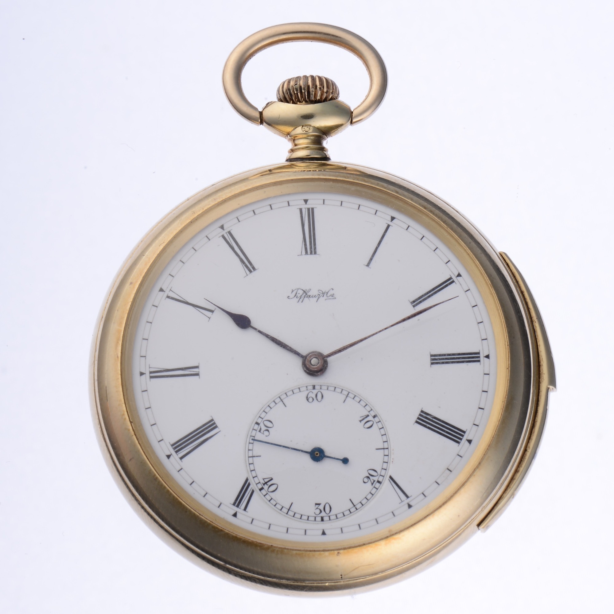 Gallet For Tiffany and Company 14K Gold Minute Repeater Pocket Watch