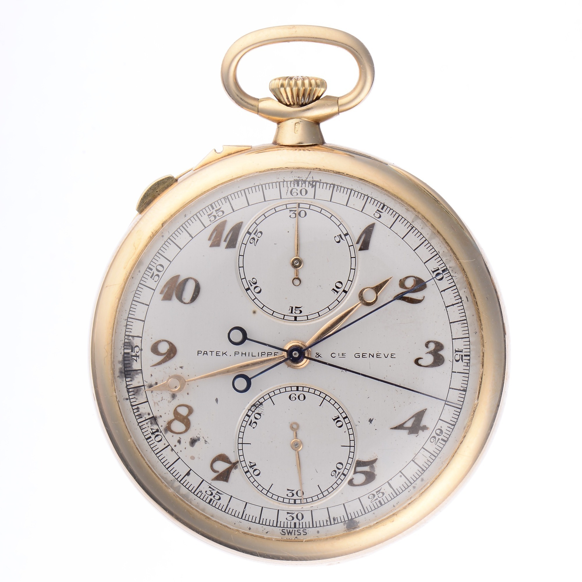 Patek Philippe Split Seconds Chronograph Pocket Watch