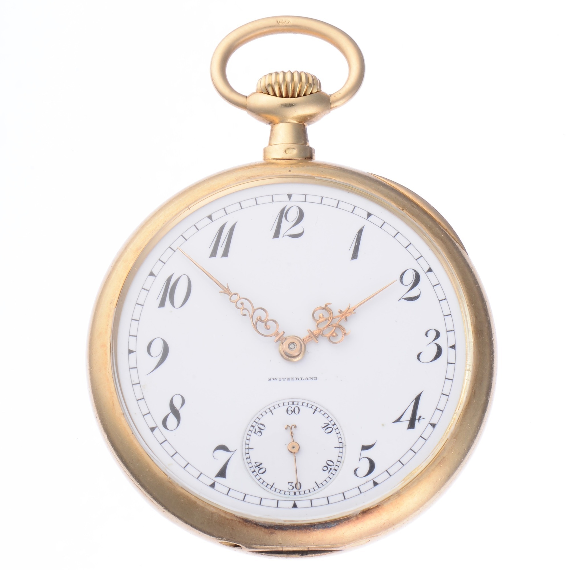 Patek Philippe for Spaulding and Co. 18K Gold 20 Jewel Pocket Watch