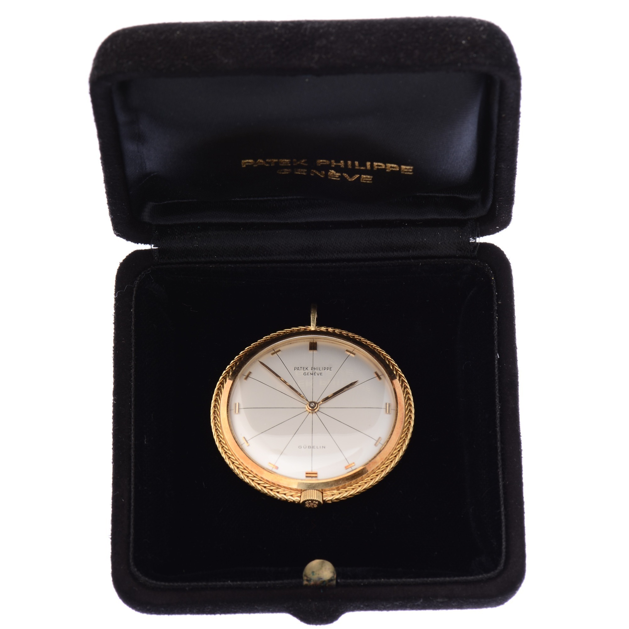 Patek Philippe For Gubelin Ref. 783 18K Gold Open Face Pocket Watch New Old Stock