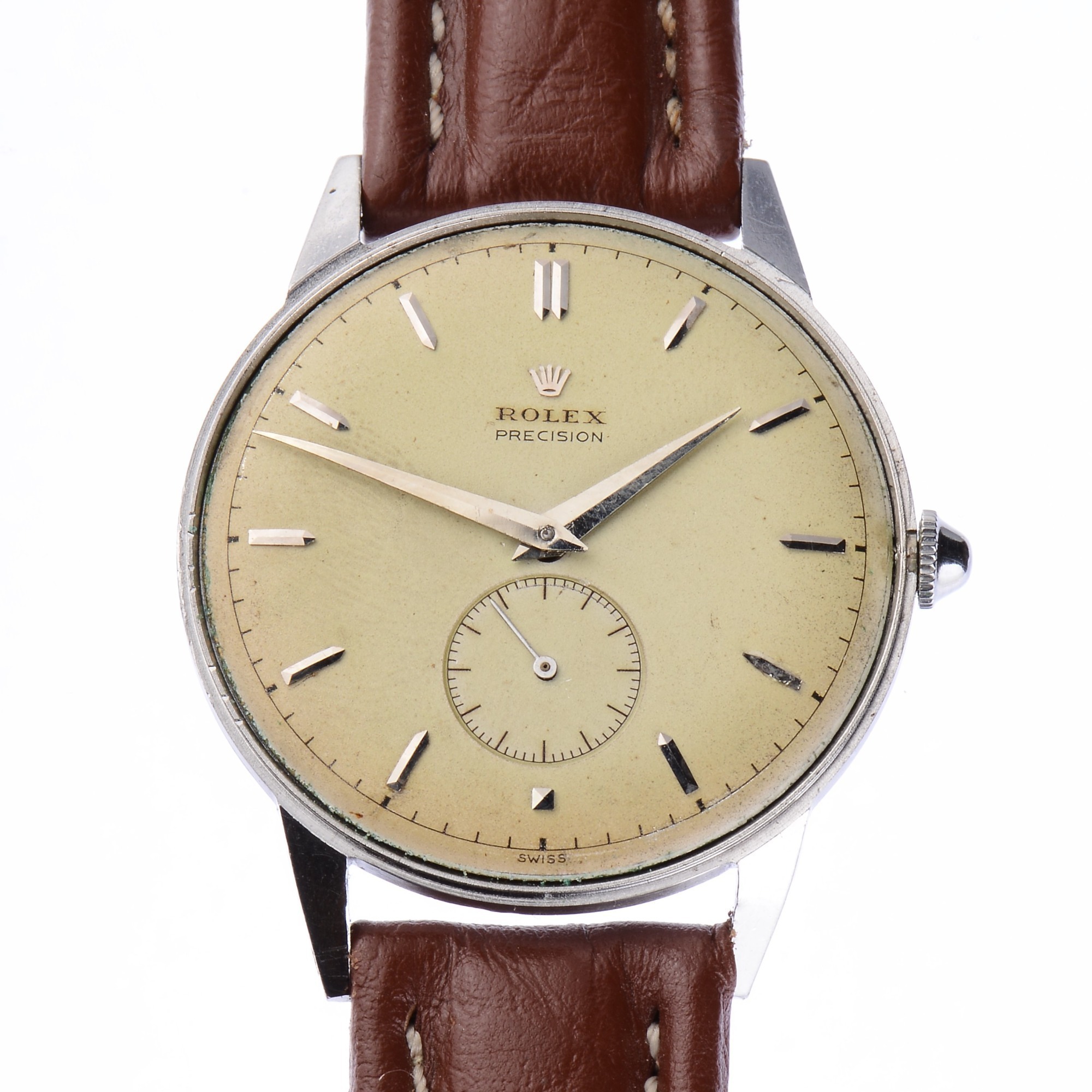 Rolex Precision Ref. 4357 Stainless Steel Wristwatch
