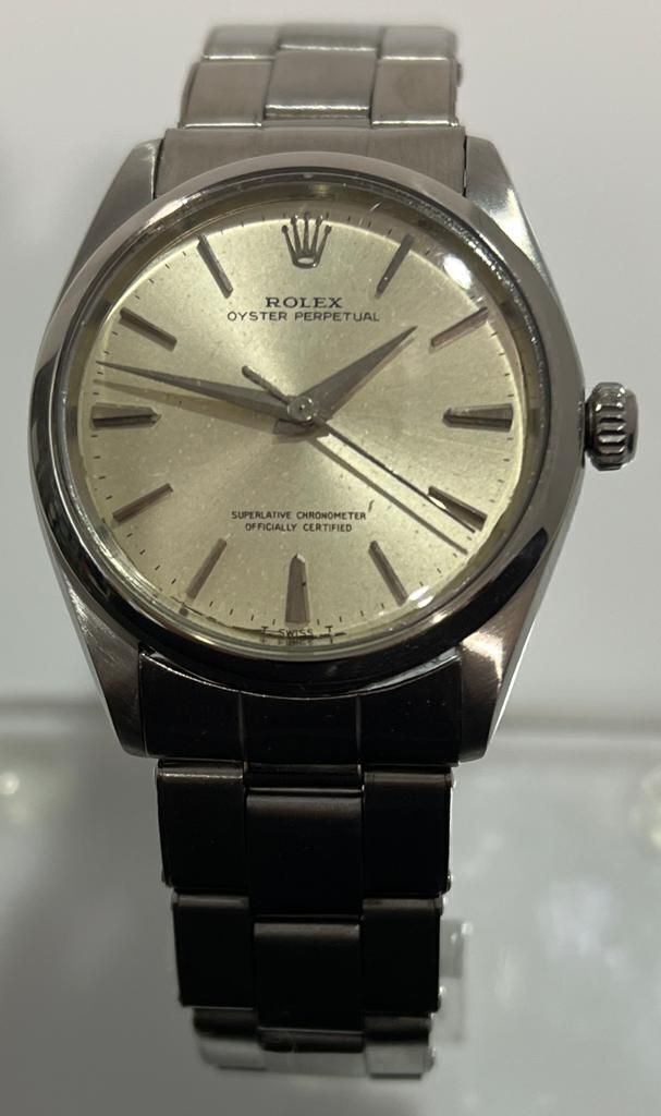 Rolex Oyster Perpetual Ref. 1002 Stainless Steel Wristwatch