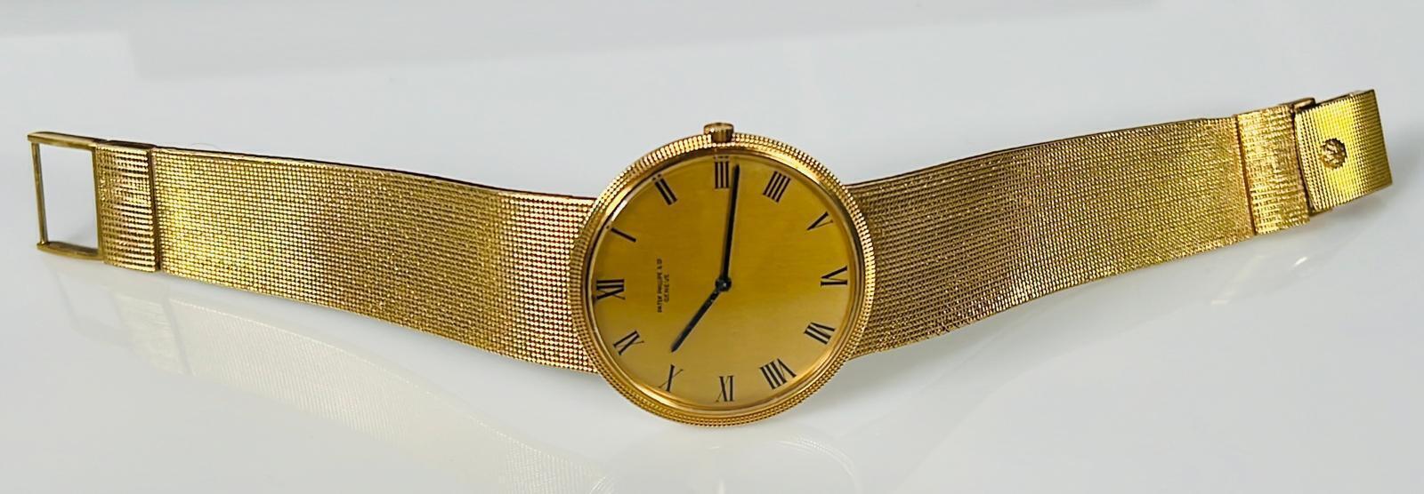 PATEK PHILIPPE CALATRAVA REF 3588-1 AUTOMATIC WRISTWATCH, CIRCA 1972