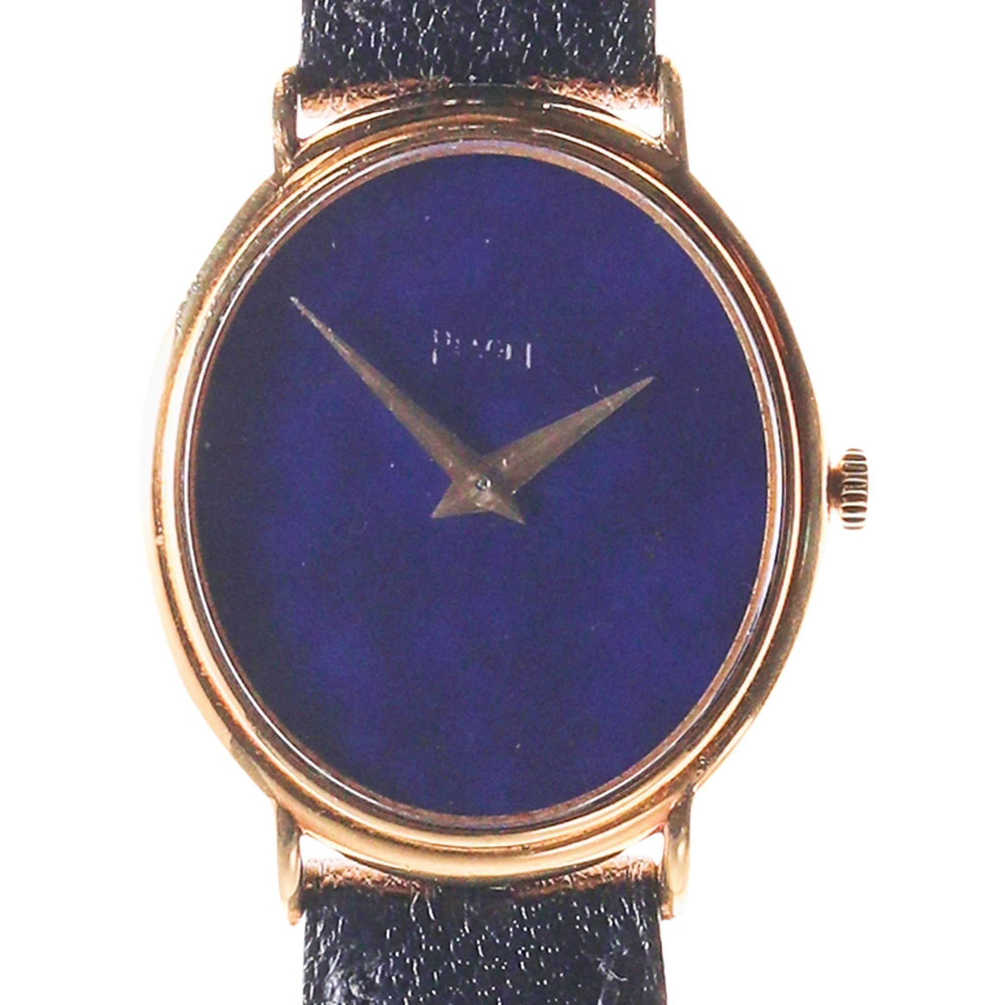 Piaget 18K Yellow Gold Lady's Watch with Lapis Dial